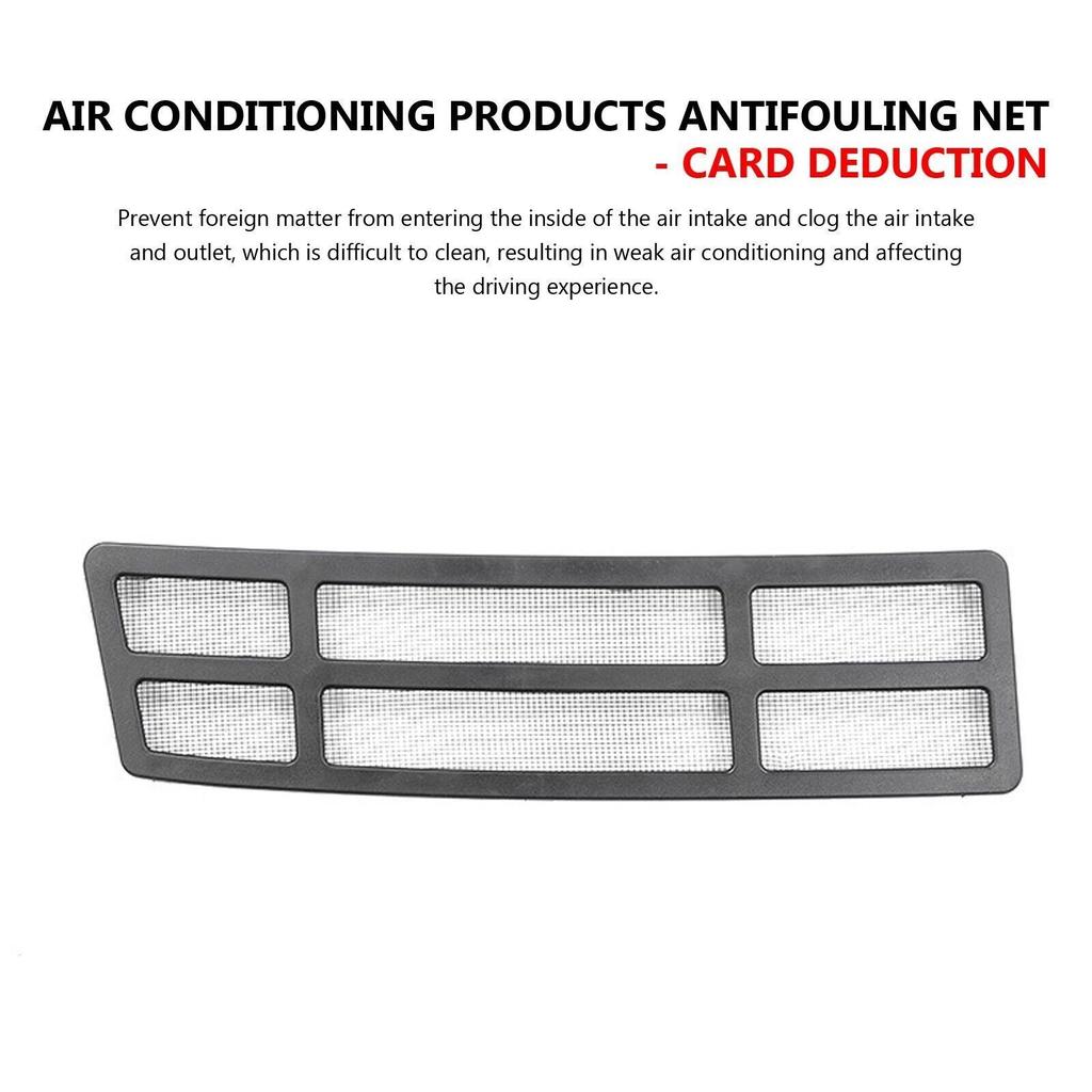 For Tesla Model 3 Air Flow Intake Vent Grille Protection Inlet Cover Leaf Guard