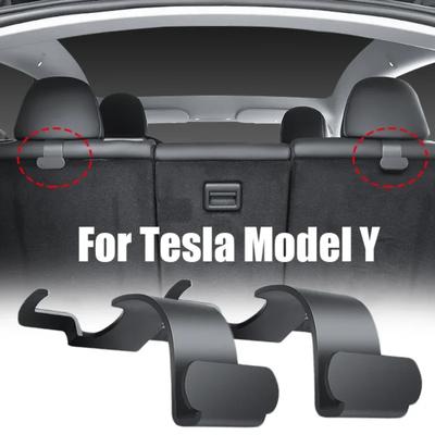 NEU, 2 Stück Kofferraumhaken für Tesla Model Y, Haken für Rücksitze, Kofferraum-Organizer, Kofferraum-Aufbewahrungshaken, Auto-Innenausstattung