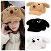 Plush Puppy Baseball Cap Thickened Octagonal Cap Beret Peaked Cap  Outdoor