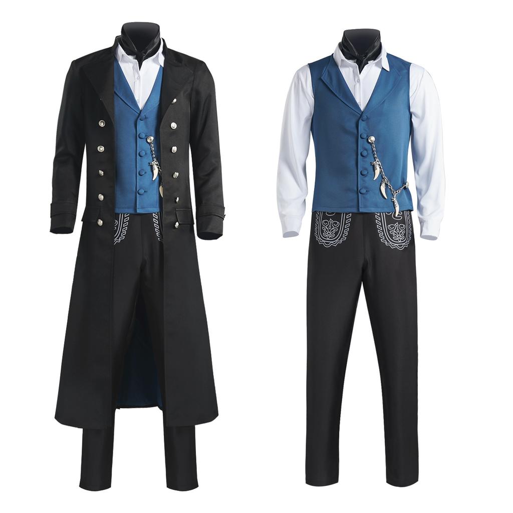 Beasts3 Fantastic Gellert Grindelwald Cosplay Costume Role Play Party Halloween
