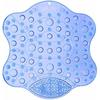 Massaging Shower Mat - HERDEGEN - 40x40x2 Cm - Plastic - Blue - Square