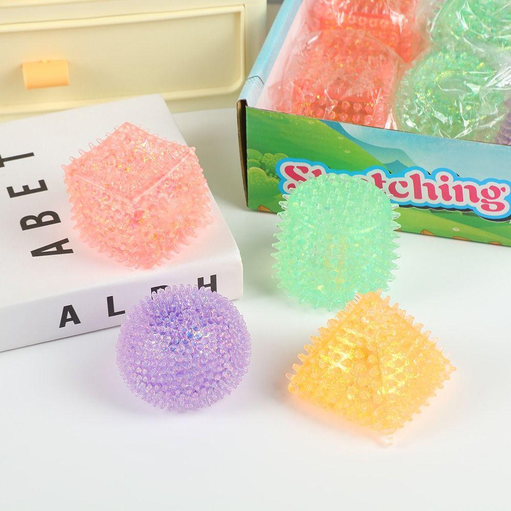 Geometric Shapes Maltose Fidget Squishes Slow Rising Sensory Toy Squishy Ice Ball  Office Home