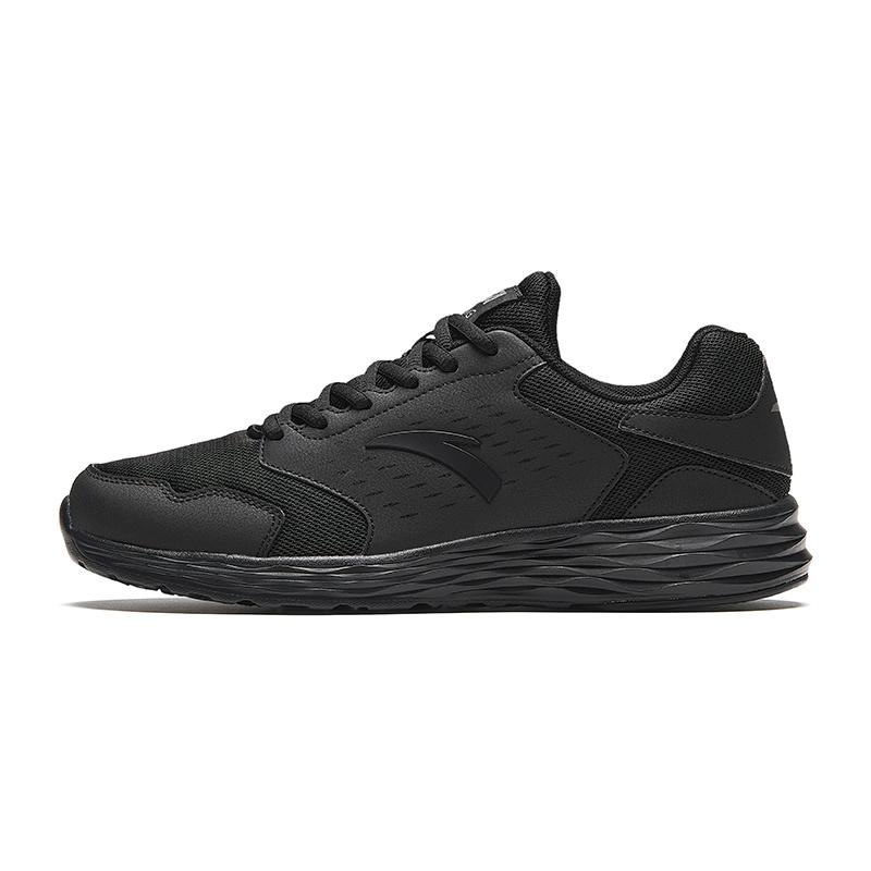 Anta 937 Running Men Black White Lightweight Cushioning Breathable Running Sneakers 912355592-11 40.5