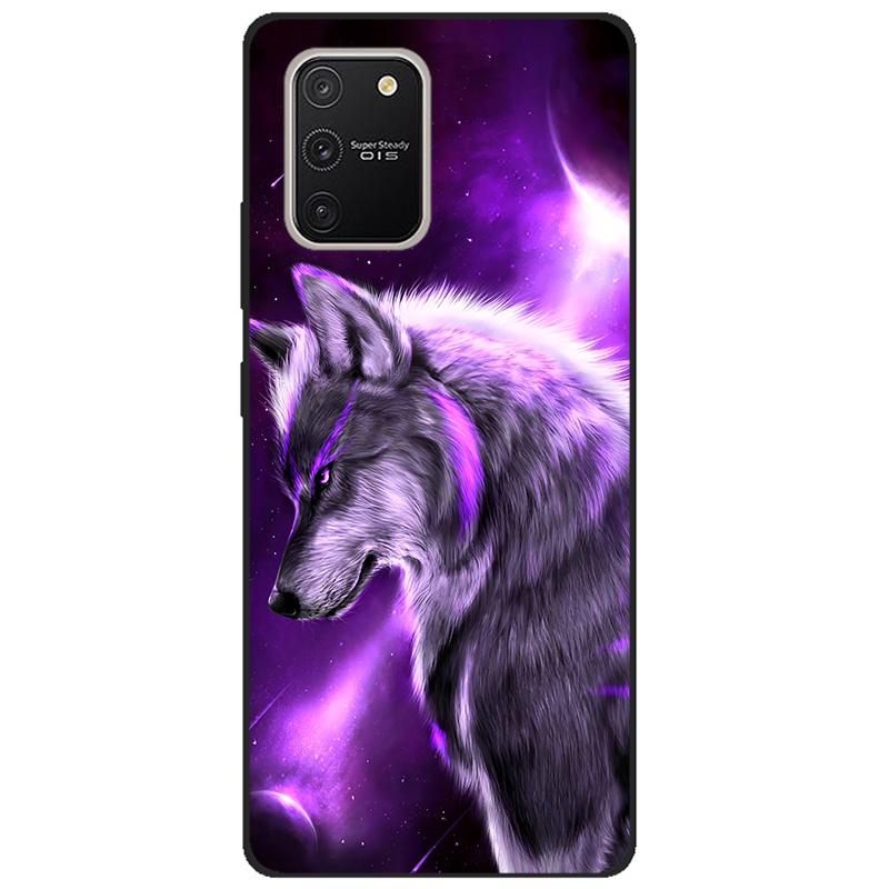For Samsung Galaxy S10 Lite Case G770F Silicone Black Soft Back Cover for Samsung S10 Lite Case 2020 TPU S10Lite Cover S 10 Lite