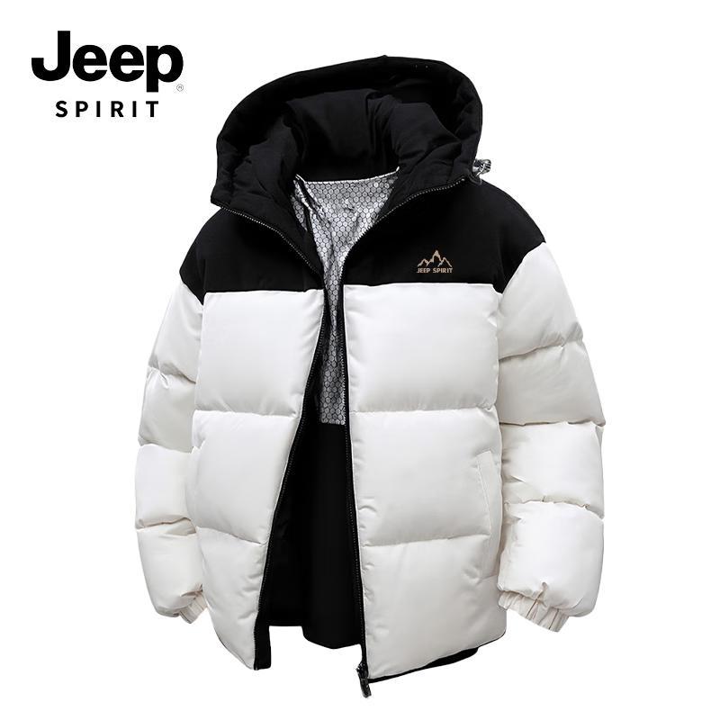 

JEEP SPIRIT Unisex Color-Block Padded Winter Jacket L