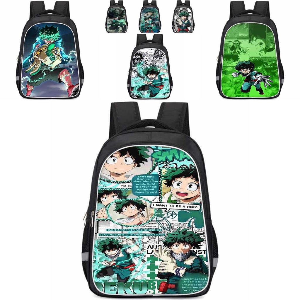My Hero Academia Large Capacity Lightweight Oxford Fabric Backpack For Kids