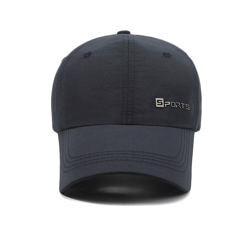 Summer Hat Letter Baseball Cap Men's Outdoor Breathable Quick-Drying Sun Hat Sun Visor Hats Fishing Hat Peak Cap