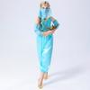 New Halloween Children Princess Jasmine Search Banner Magic Lamp Performance Clothes Full Dance Clothes