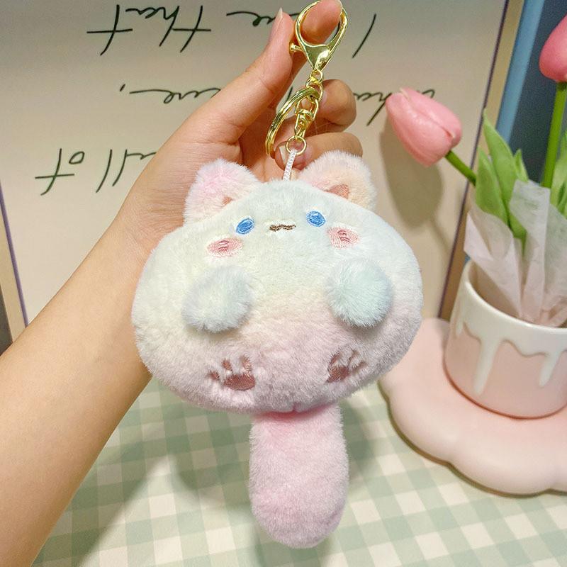 Cat Plush Whimsical Toy With Squeaking Feature In Cheerful Variants Color