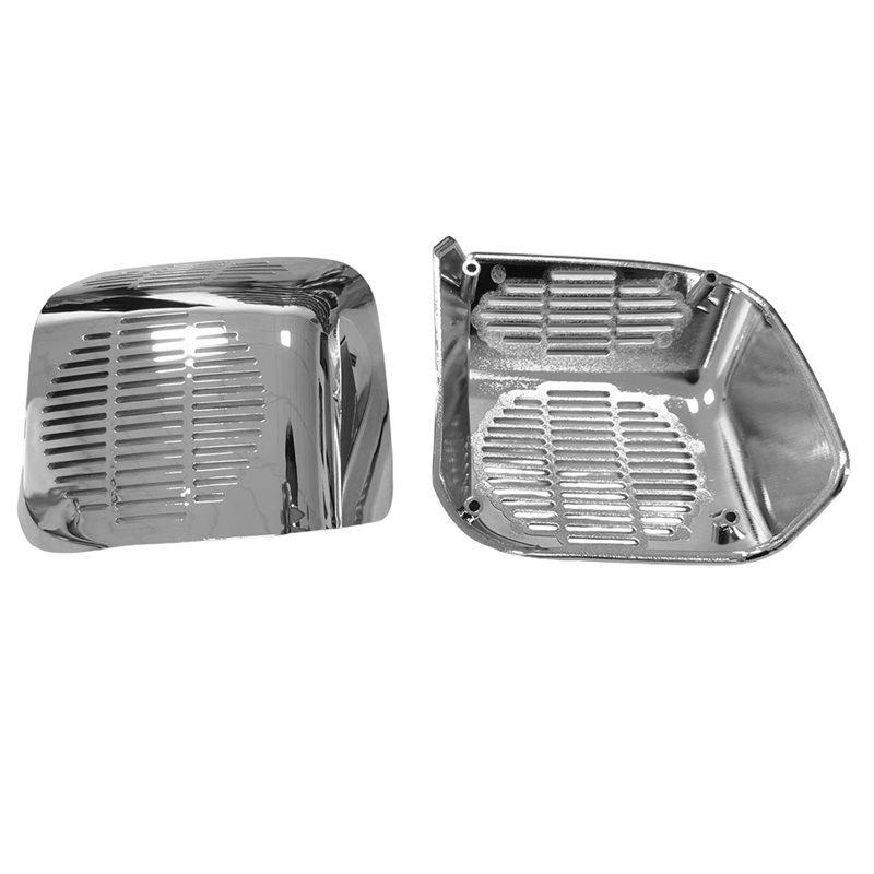 Motorcycle For Honda Goldwing GL1500 SE/A Aspencade 1988-2000 Rear Speaker Covers Chrome Fairing Grills Replacement Parts