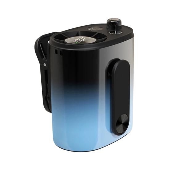 Hochgeschwindigkeits-Hüftclip-Ventilator mit USB-Aufladung Leiser Clip-Ventilator für Schreibtisch Nacken Tragbarer Persönlicher Kühlventilator für Reisen Camping Outdoor