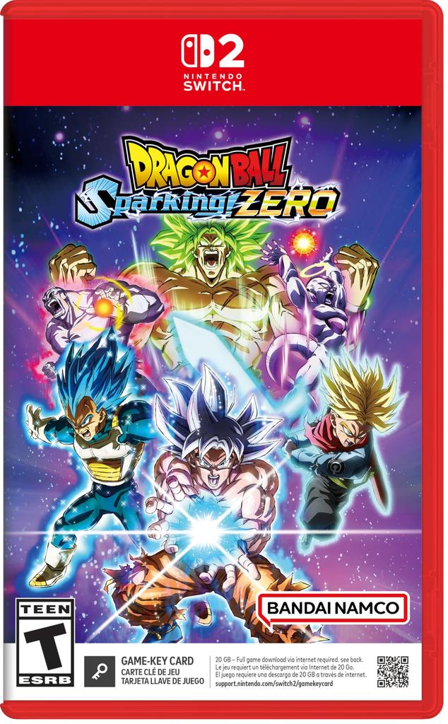DRAGON BALL ZERO North Switch 2 Sparking! (Game-Key Card) (Import America) –