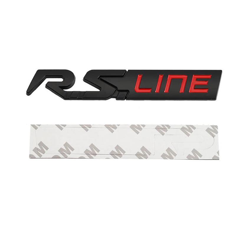 3D metalowy samochód RS GT linia odznaka godło naklejki naklejki dla Renault Clio Megane Scenic laguna Logan Koleos Sandero Safrane