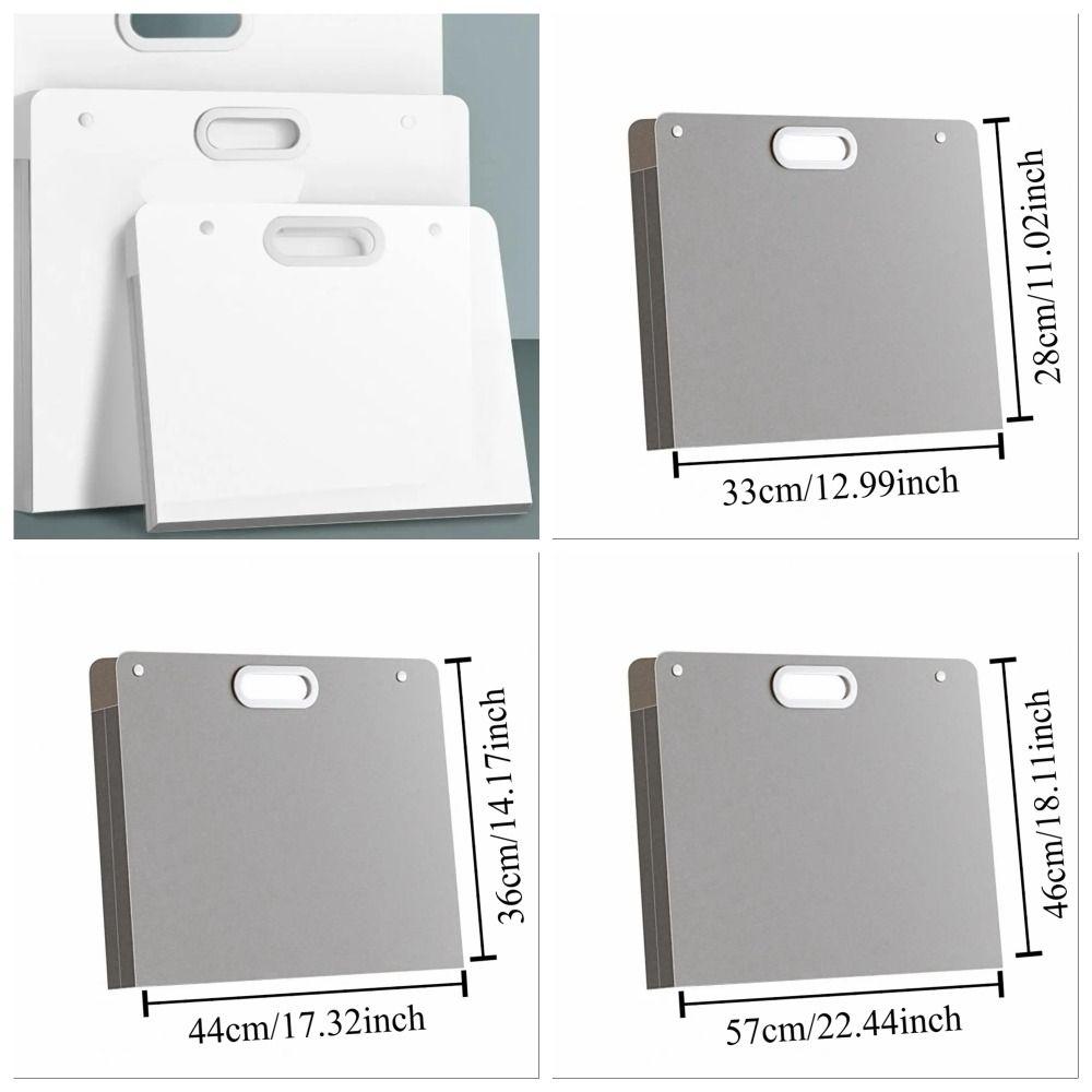 A2/A3/A4 Art Painting Folder Large Capacity Artwork Storage Bag Sketch Paper Storage Handbag  Album