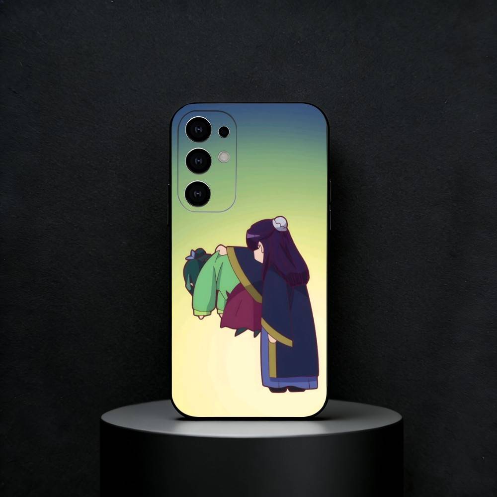 Anime K-Kusuriya Mao Phone Case For Samsung S25,24,23,22,30,21,10,9,Ultra,Plus,FE 5G Black Soft Case Samsung S25ULTRA