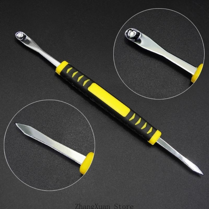 16pcs Stainless Steel Kits Prying Opening Repair Tool Tablet Computer Opening Tools Small Metal Spudger Pry Tool 3XUF
