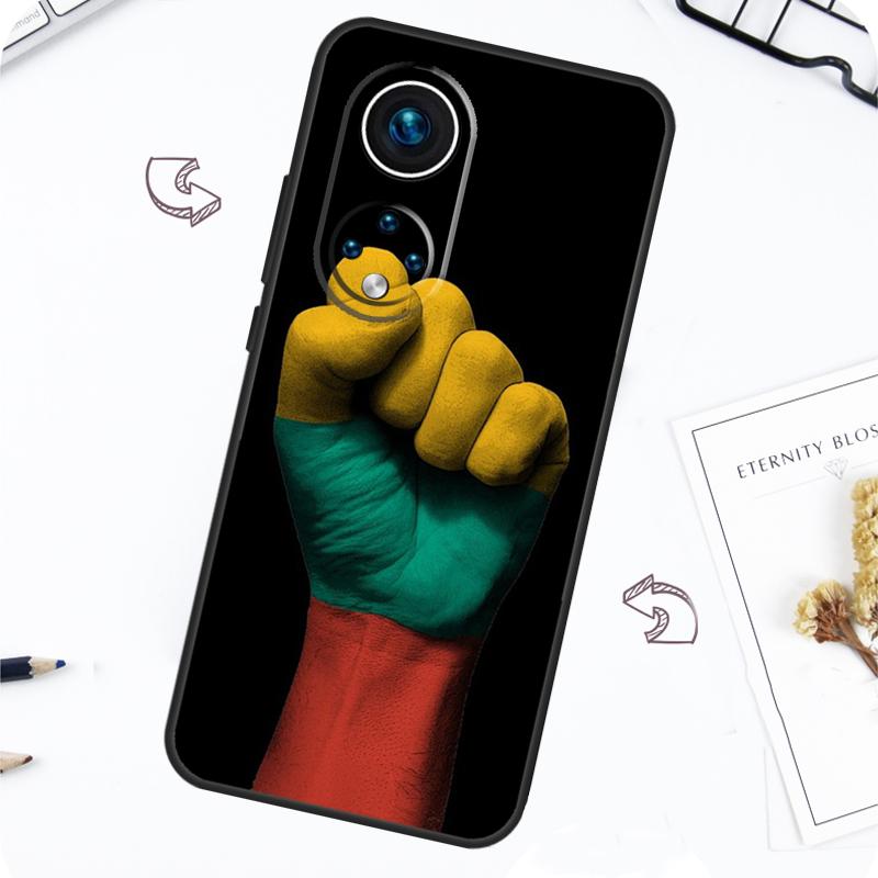 

Fashion Lithuania Flag Case For Honor Magic 7 Pro 5 6 Lite Honor 200 Pro 50 70 90 X8b X9a X8a X8 X9 X9c X9b Cover Honor X7a