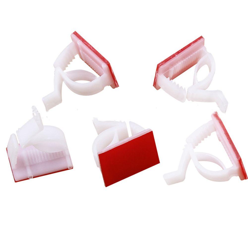 Organizer Clamp Fastener Self-adhesive Cable Clip Buckle Line Fixer Holder Wire Management