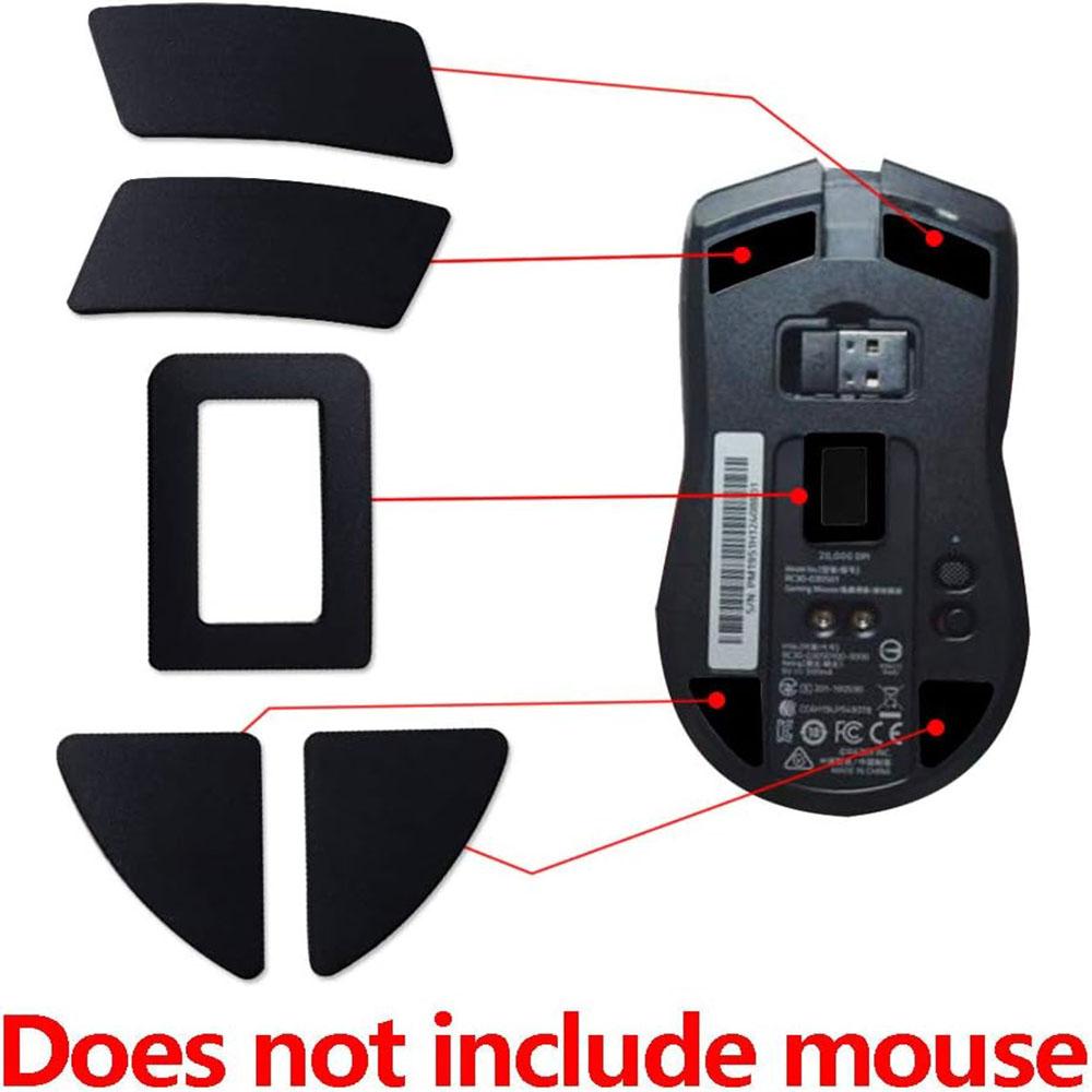 2 Sets Mouse Feet Pads Skates For Razer Viper Wireless Ultimate Gaming Mouse New