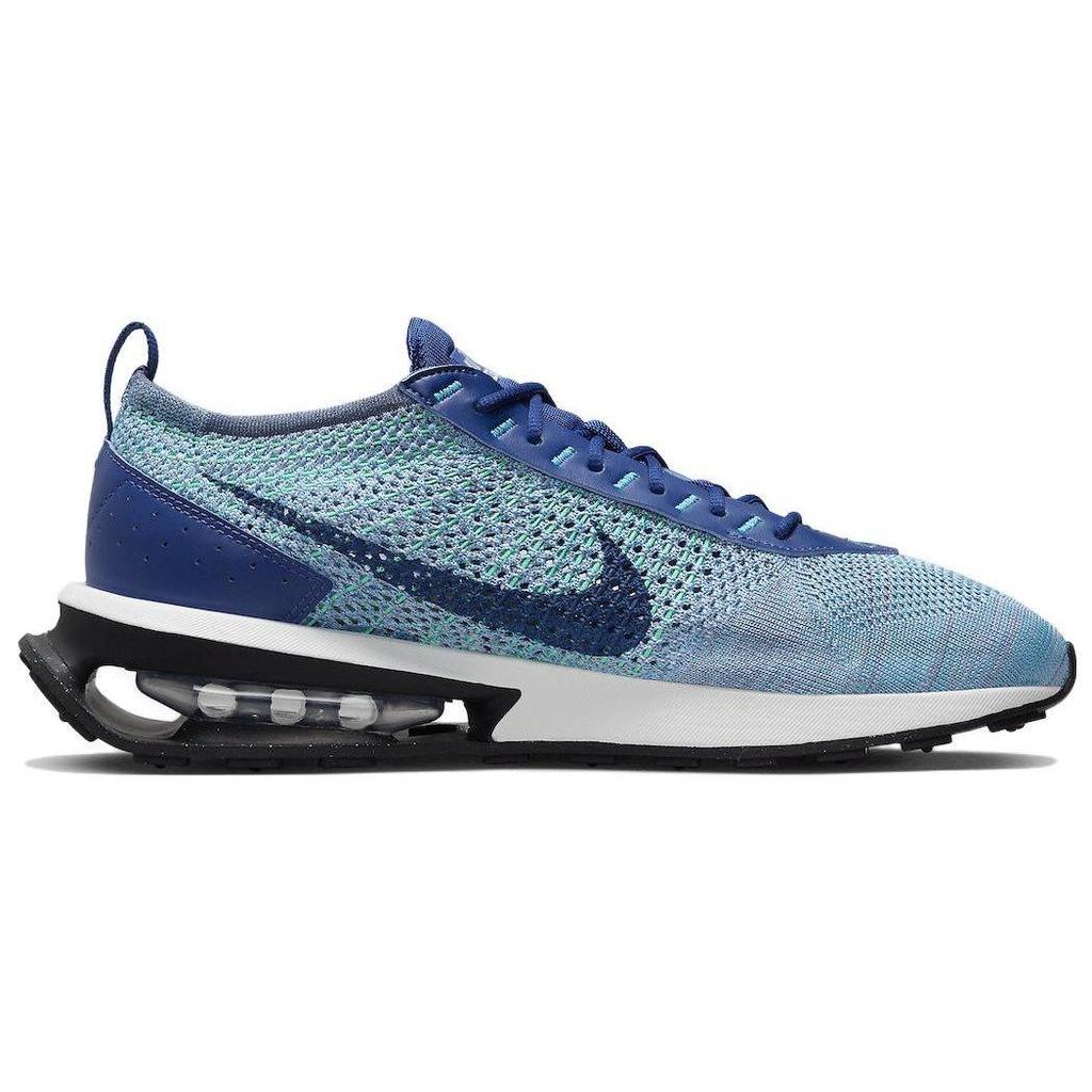 Nike Air Max Flyknit Racer Erkek Yaşam Tarzı Koşu Ayakkabıları Derin Kraliyet Mavisi Difüzyon Mavisi Elektrikli Yosun FD2765-400