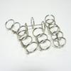 Metal Three-Ring Binder Loose Leaf Calendar with Desk Stand