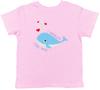 I Whaley Like You Kids T-Shirt Funny Whale Valentines Day Childrens Boys Girls