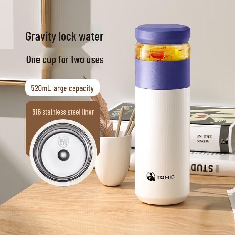 TOMIC 316 Stainless Steel Tea Infuser Thermos
