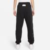 Nike Breathable Cuffed Lace-Up Casual Knit Sports Pants Women pants Black DR6228-010