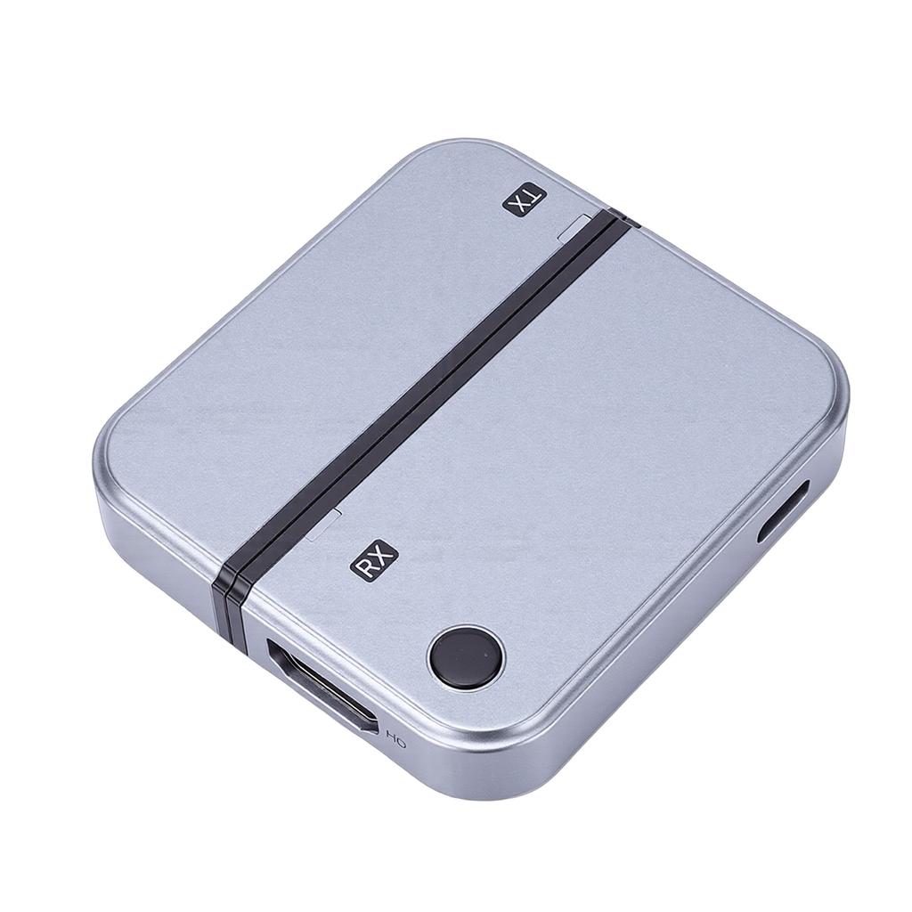 Kabelloser HD-Multimedia-Sender und -Empfänger 164FT 5G 2.4G 4K Dekodierung Eingang 1080P Ausgang Typ C HD-Multimedia-Extender-Kit für PC Plug and Play