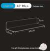 Acrylic L-Shaped U-Shaped No-Drill Wall Storage Rack for Bathroom, Shower, Kitchen Display