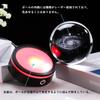 Qianwei 3D Laser-Etched Galaxy Crystal Ball 80 Mm with LED Base (Ambient Light & Decor)
