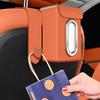 Car Tissue Holder Facial Paper Organizer with 2 Hooks Tissue Box Holder for Car for Backseat Headrest Travel Road Trip Interior