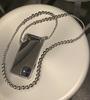 Crossbody Lanyard Necklace Irregular Silver Beads Chain Mirror Case for iPhone 17 16 15 14 13 12 11 Pro Max Cover
