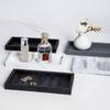 Silicone Bathroom Storage Tray With Multi Purpose Design For Travel And Home Use