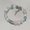 Bracelet Exquis en Opale et Perles Pour Femmes Élégant Pendentif Étoile Bracelets Réglables Bijoux d'Amitié Cadeaux