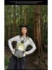 Retro Color Block Crossbody Chest Bag - Mini Outdoor Sports & Hiking Backpack