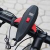 Kids Bicycle Shark Horn Light Waterproof USB Rechargeable 120dB High Decibels 400 Lumens Universal Night Riding Road Bike Headlight Front Lamp