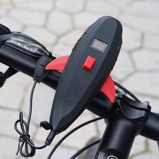 Kids Bicycle Shark Horn Light Waterproof USB Rechargeable 120dB High Decibels 400 Lumens Universal Night Riding Road Bike Headlight Front Lamp