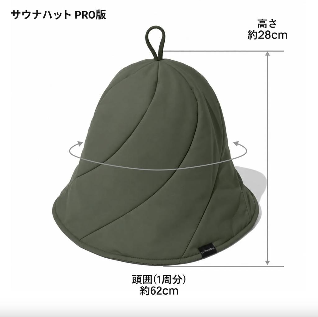 Sauna Hat PRO from the voices of Extra Mesh Sauna Sauna Damage Water Quick Foldable [S SaunaNova] Created 20,000 people Thick, Large, Deep, 3-Layer