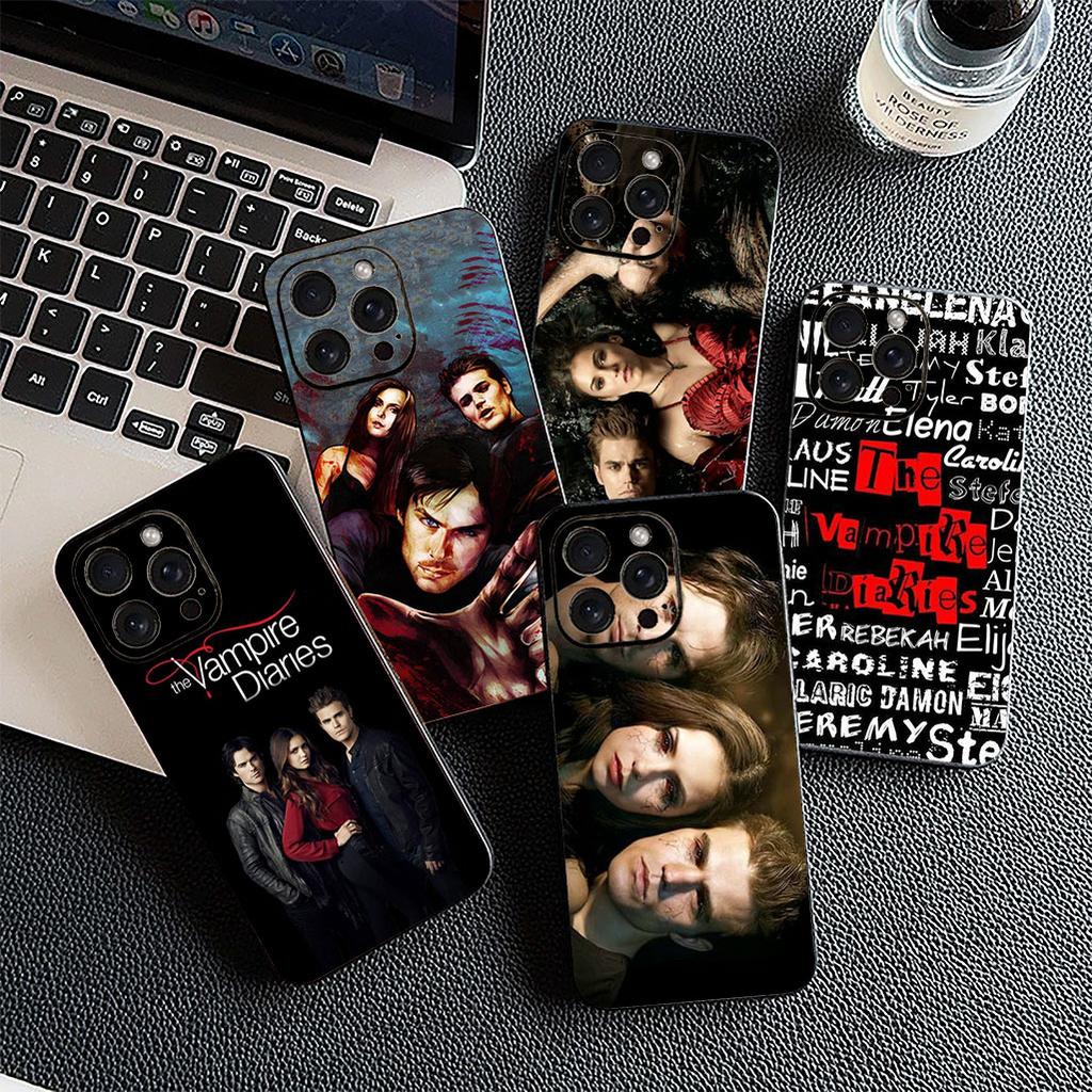 Cover for Apple iPhone 16 15 14 11 Pro Max 6 7 8 Plus + SE2 SE3 SE 2022 2020 8+ Phone Case the Poster Vampires TV Diaries