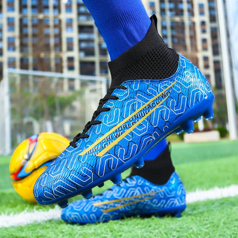 Мужские футбольные бутсы большого размера с длинным гвоздем — фото 13