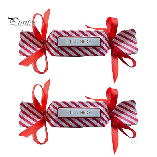 

2 шт. Рождественский сюрприз, выдвижной мешочек для денег, вдохновленный конфетами, выдвижная подарочная коробка для денег, самодельные рождественские держатели для денег в подарок красный/белый