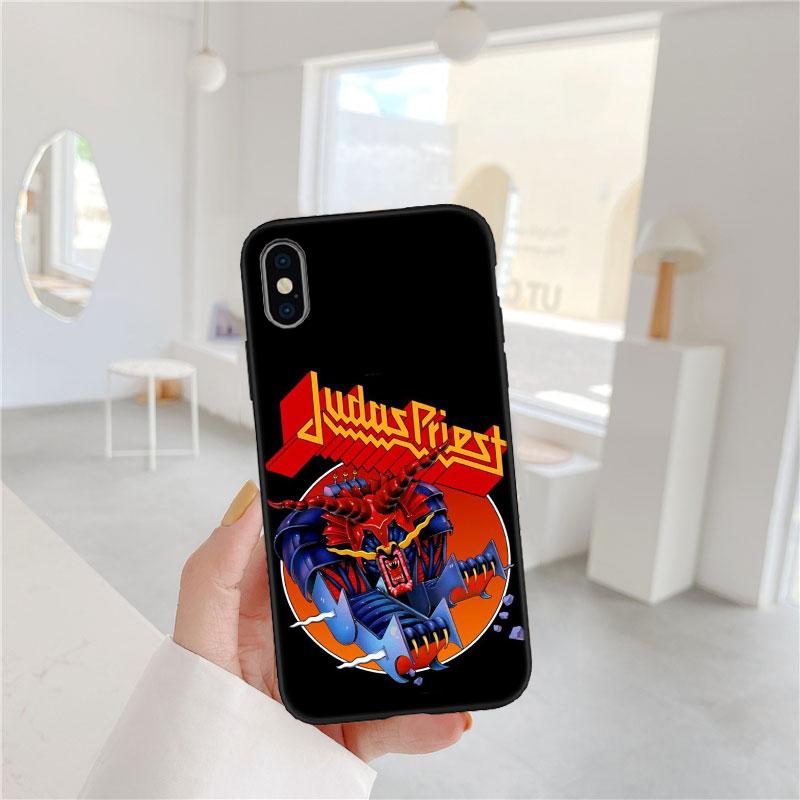 CJ69 J-Judas P-Priest Soft Shell Phone Case for Redmi Note 10 11 12 Pro Max 10S 10C 10T 11A 11S 12S 12C