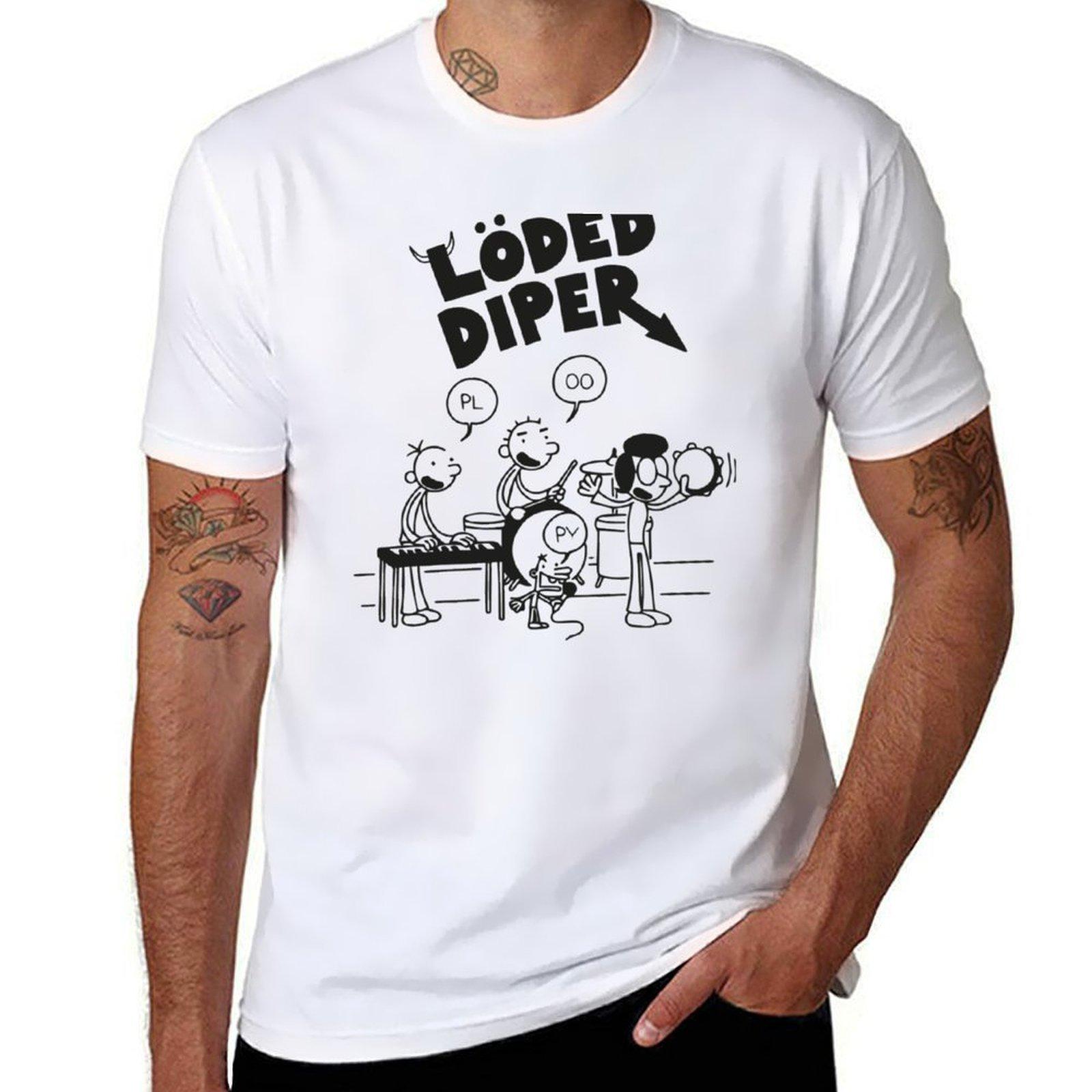 

Loded Diper Kids T-Shirt funny t shirts cotton t shirt custom print T-Shirt S