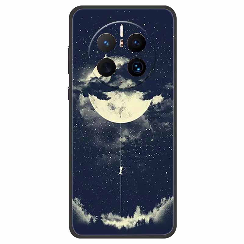 For Huawei Mate 50 Pro Case Cover Soft TPU Funda Painted Cases For Huawei Mate 50 Pro Cover Silicone Mate50 Pro 50Pro 6.74 Coque
