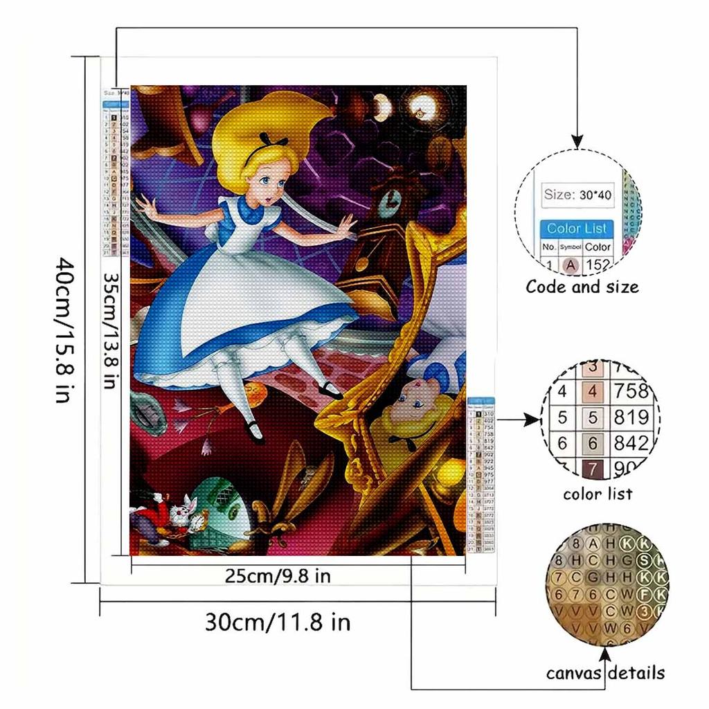 Malowanie Diamentowe DIY Odwrócone Lustro Samochody Zestaw do Haftu Krzyżykowego Mozaika Malowanie Diamentowe Pełny Krąg Diament Dekoracja Domu