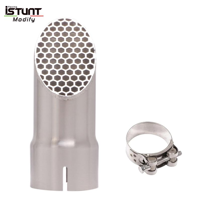 

60.5MM Muffler SLip On For BMW S1000 R S1000 RR M1000 R M1000 RR 2019 - 2025 Motorcycle Exhaust Muffler Middle Connection Tube No Laser