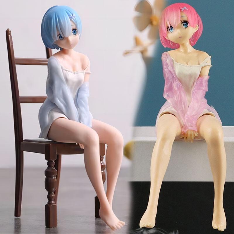 Rem Chibi Pvc Figure Gift Set In Color Box 12cm Height