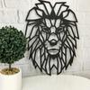Creative Decorative Lion Head Wall Decor Leo Sign Ornament and Decoration Design for Home Room