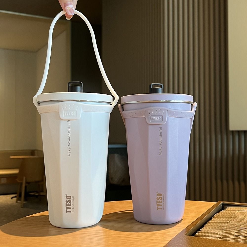 2Pcs Leakproof Insulated Tumblers Coffee Mug Accessory for Tyeso 600ml/40oz Home Office Car